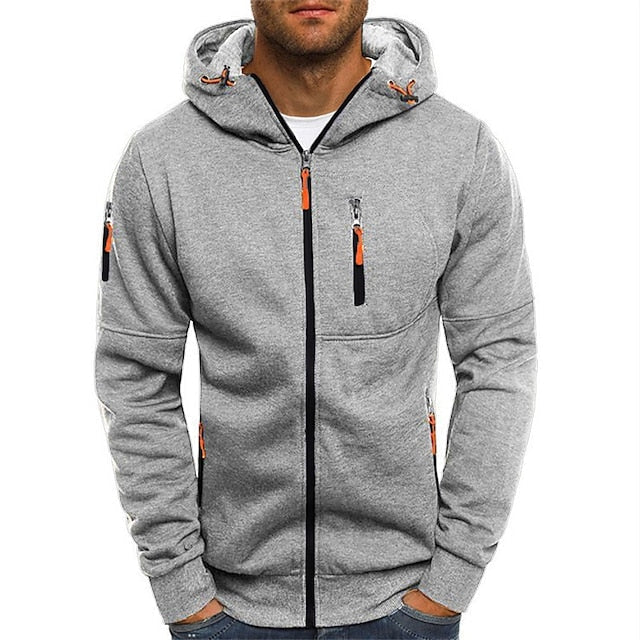 Herren Kapuzenjacke Warm Isoliert