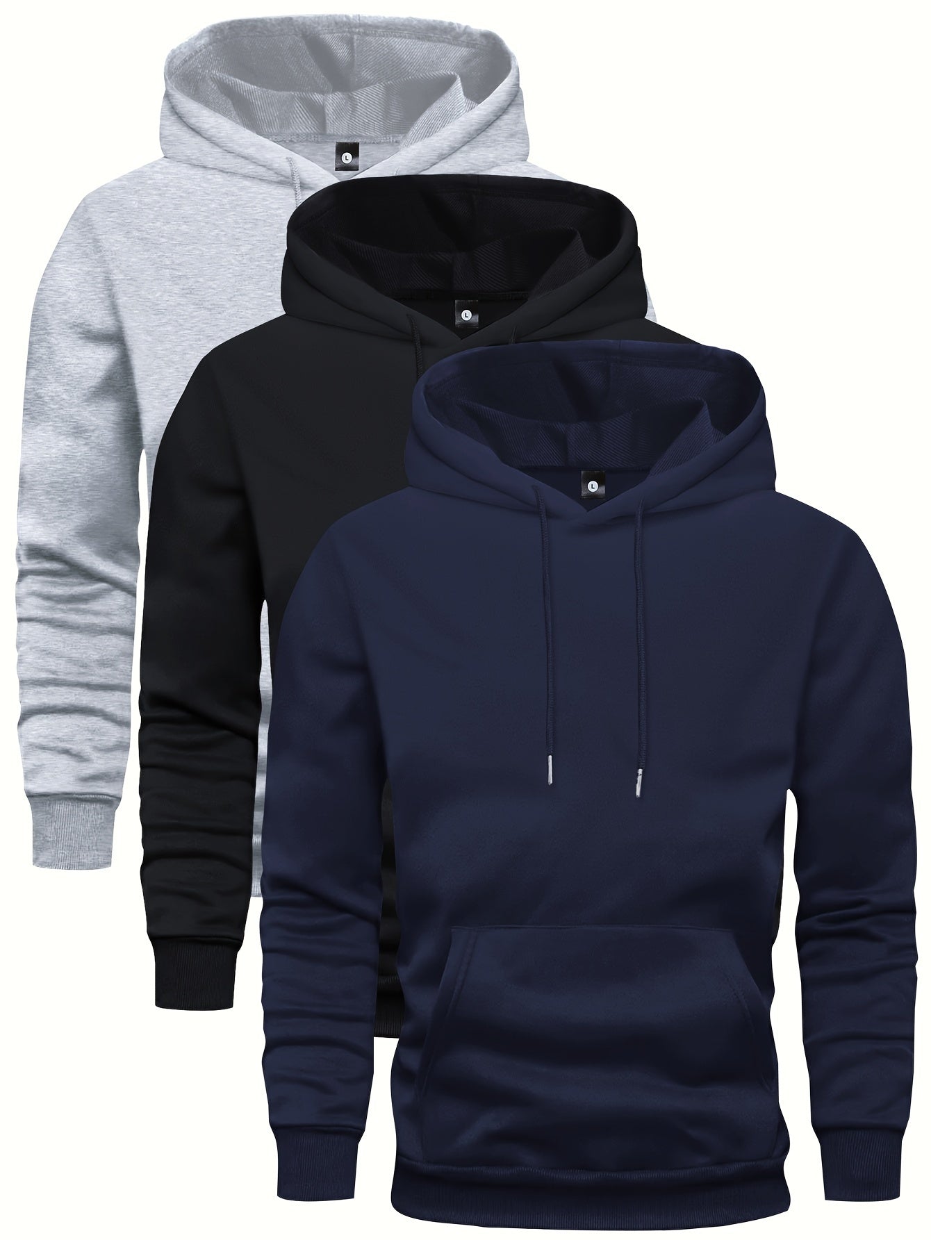 Kapuzenpullover Herren Warm Isoliert