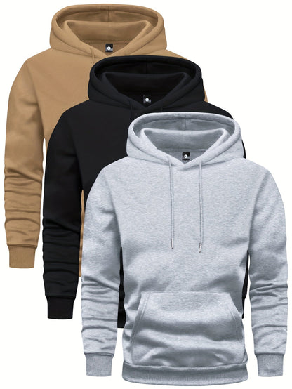 Kapuzenpullover Herren Warm Isoliert