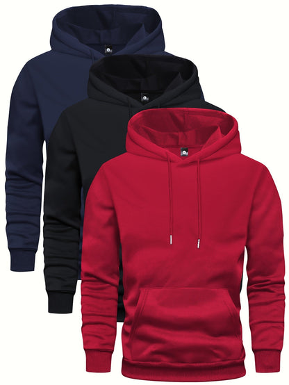 Kapuzenpullover Herren Warm Isoliert