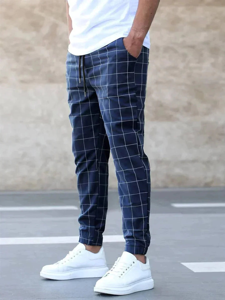 Elastische Herren Jogginghose mit Kordelzug