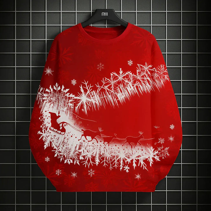 Weihnachts Sweatshirt Herren - Bequem &amp; Einzigartig 3D Druck