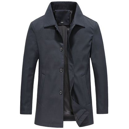 Herren Blazer Slim Fit Kragenjacke