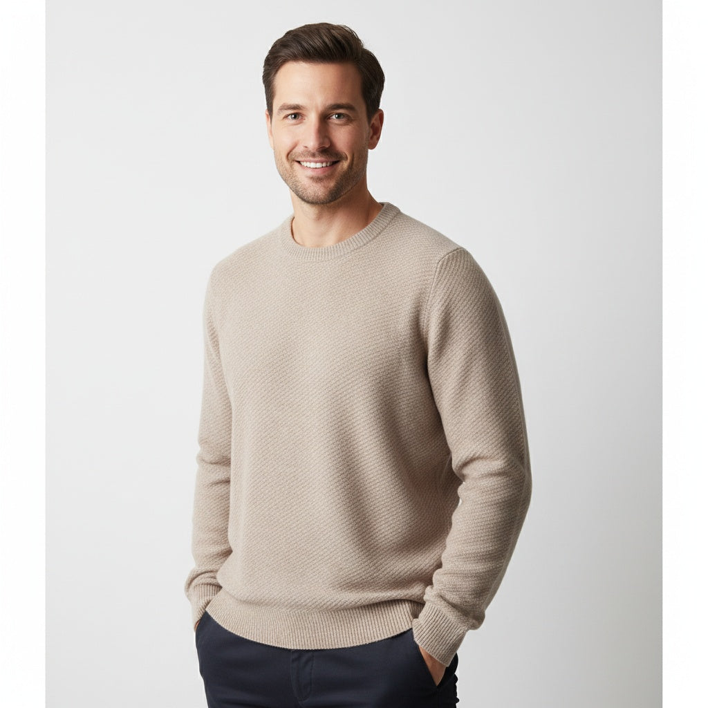 Weiche Strickpullover Damen Rundhals