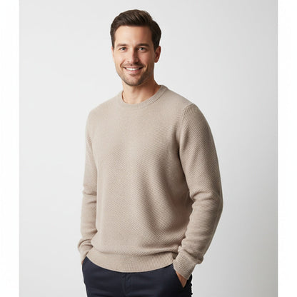 Weiche Strickpullover Damen Rundhals