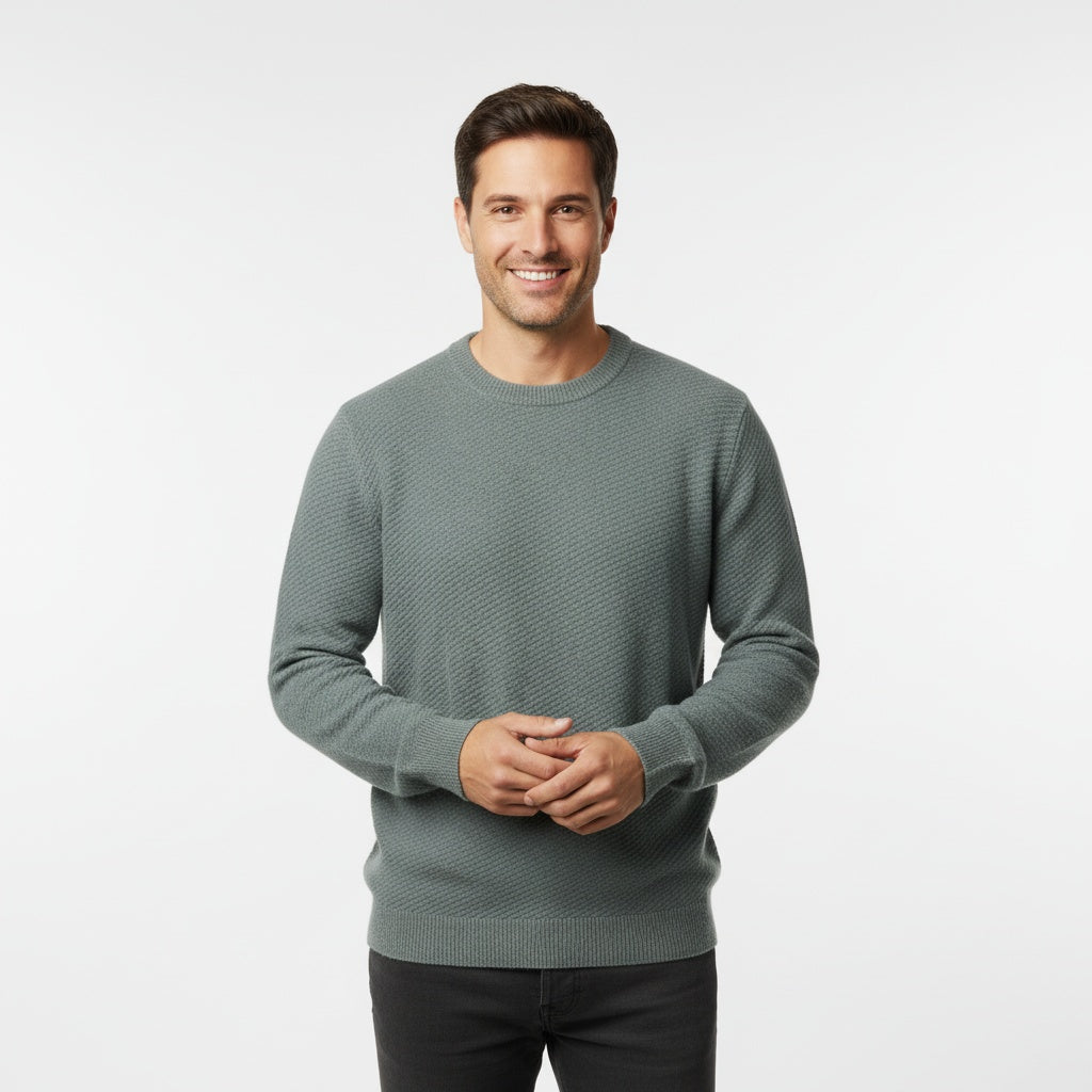 Weiche Strickpullover Damen Rundhals