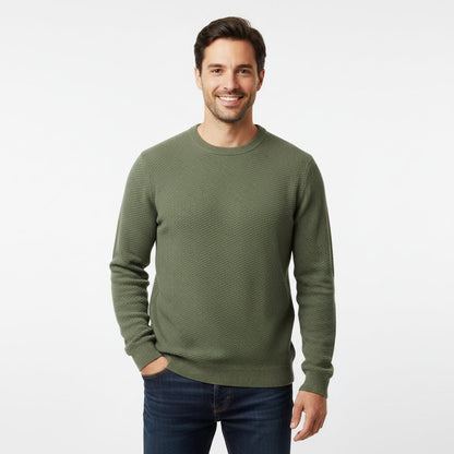 Weiche Strickpullover Damen Rundhals