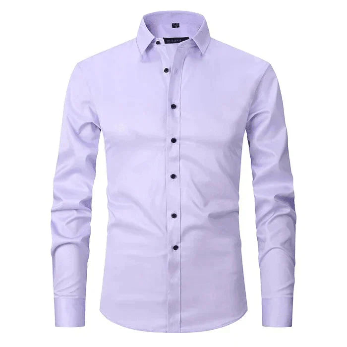 Herren Hemd Stretch Knitterfrei Modern