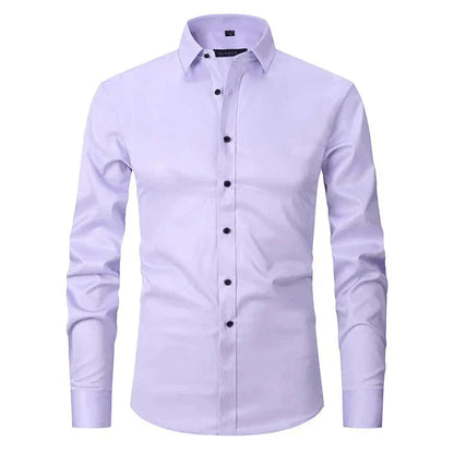 Herren Hemd Stretch Knitterfrei Modern