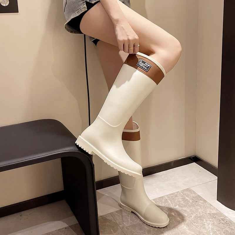 Hohe Regenstiefel Leicht Wasserdicht Rutschfest
