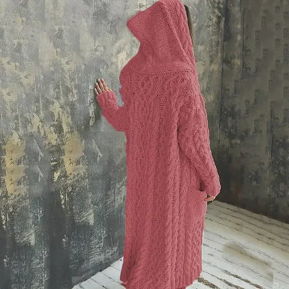 Kuschelstrickjacke Warm Gestrickt