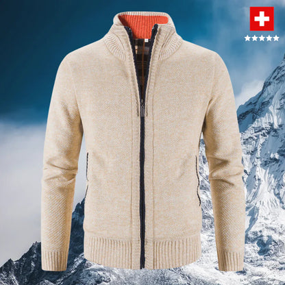Eleganter Winter-Cardigan für Herren