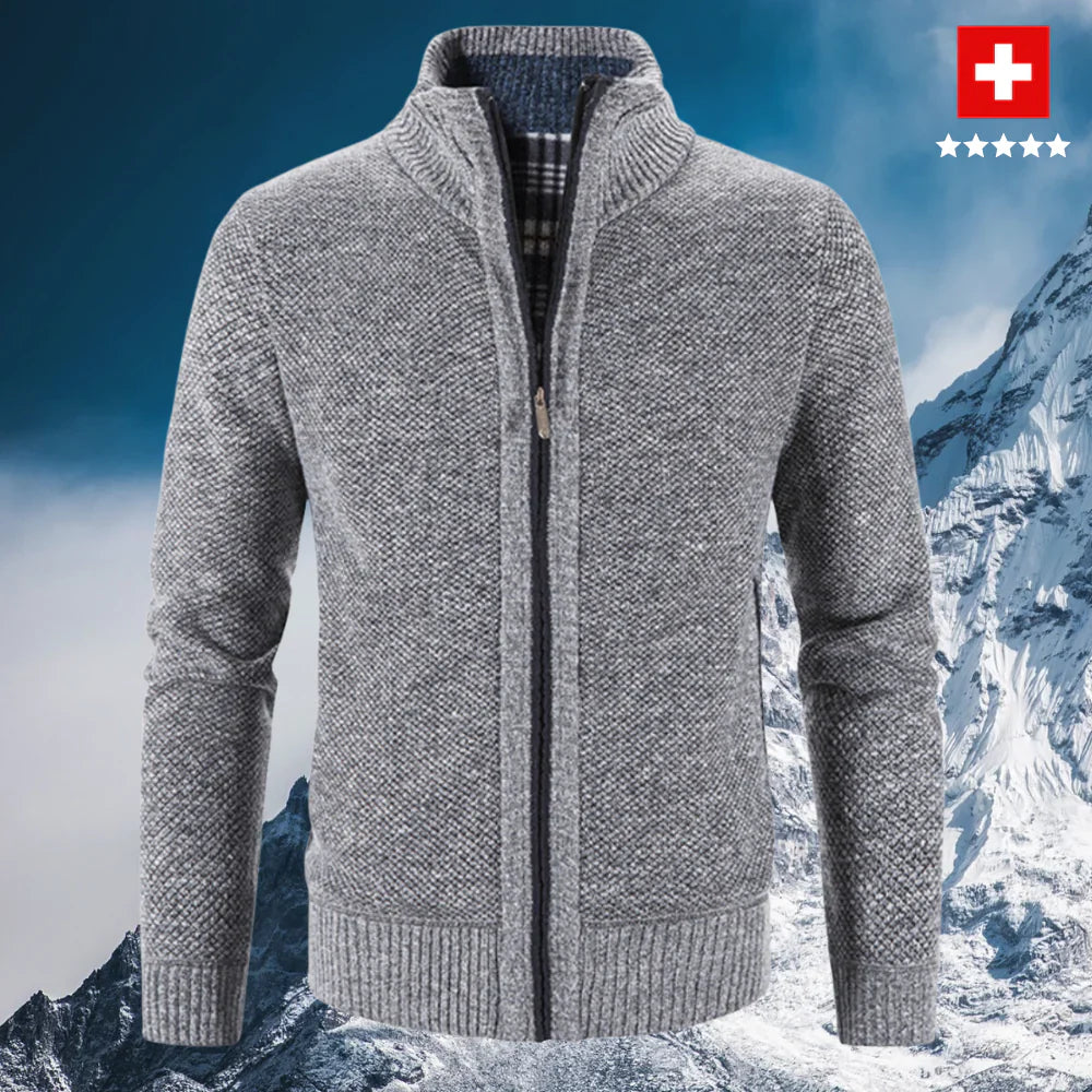Eleganter Winter-Cardigan für Herren