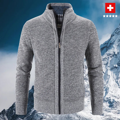 Eleganter Winter-Cardigan für Herren