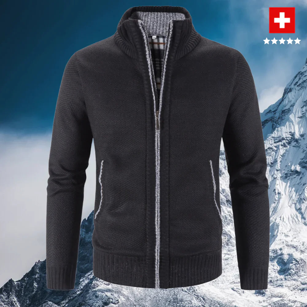 Eleganter Winter-Cardigan für Herren