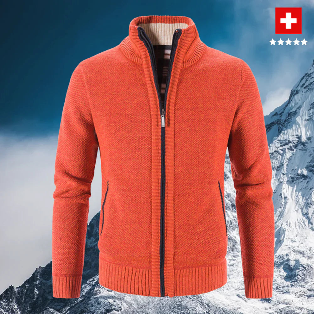 Eleganter Winter-Cardigan für Herren