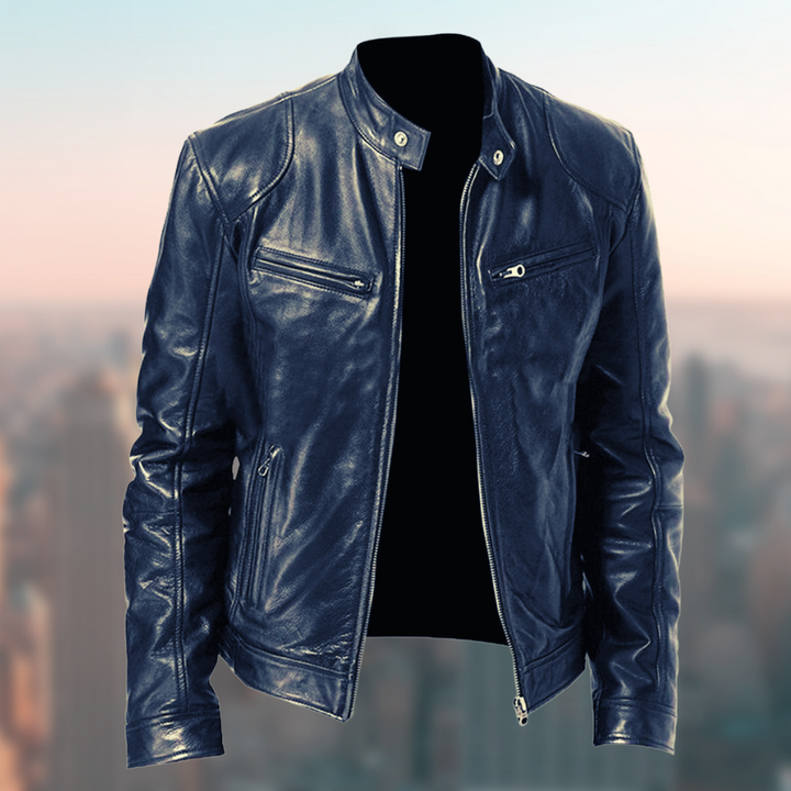 Stilvolle Lederjacke Herren Tony Flair