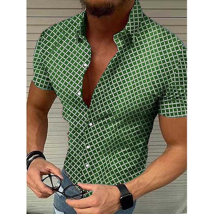 Herrenhemd Slim Fit Knöpfe Modern