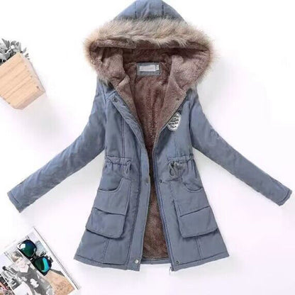 Damen Winterparka Warm Bequem Isoliert