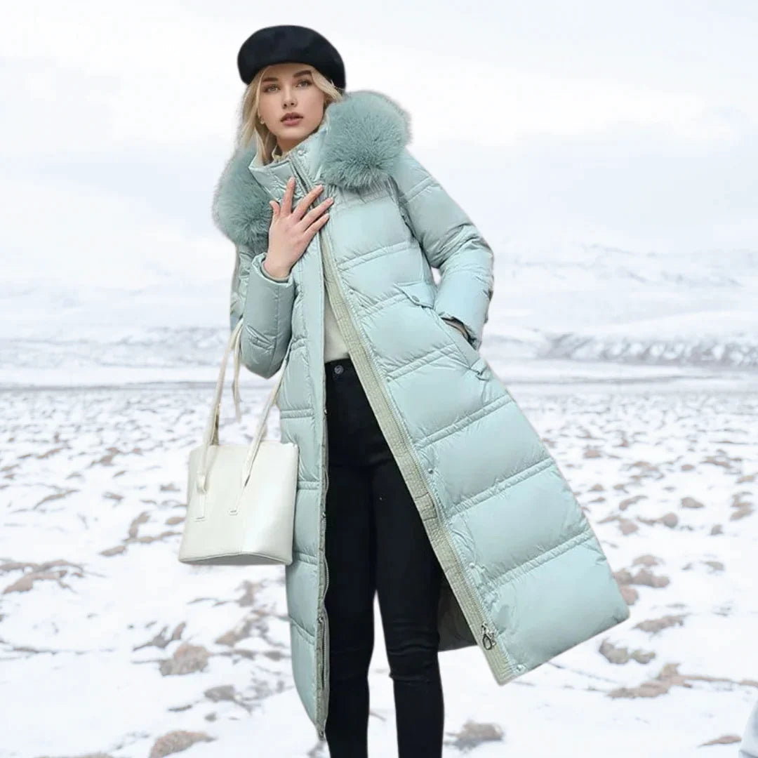 Warm gefütterte Damen Winterjacke