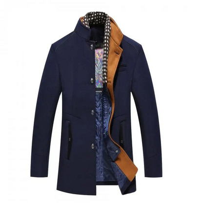 Herren Winterjacke Warm Stylish Stehkragen