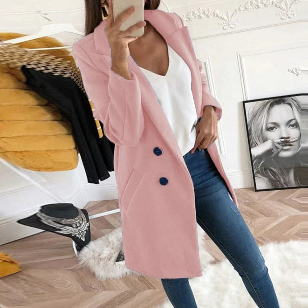 Eleganter Damenmantel Louise Stil