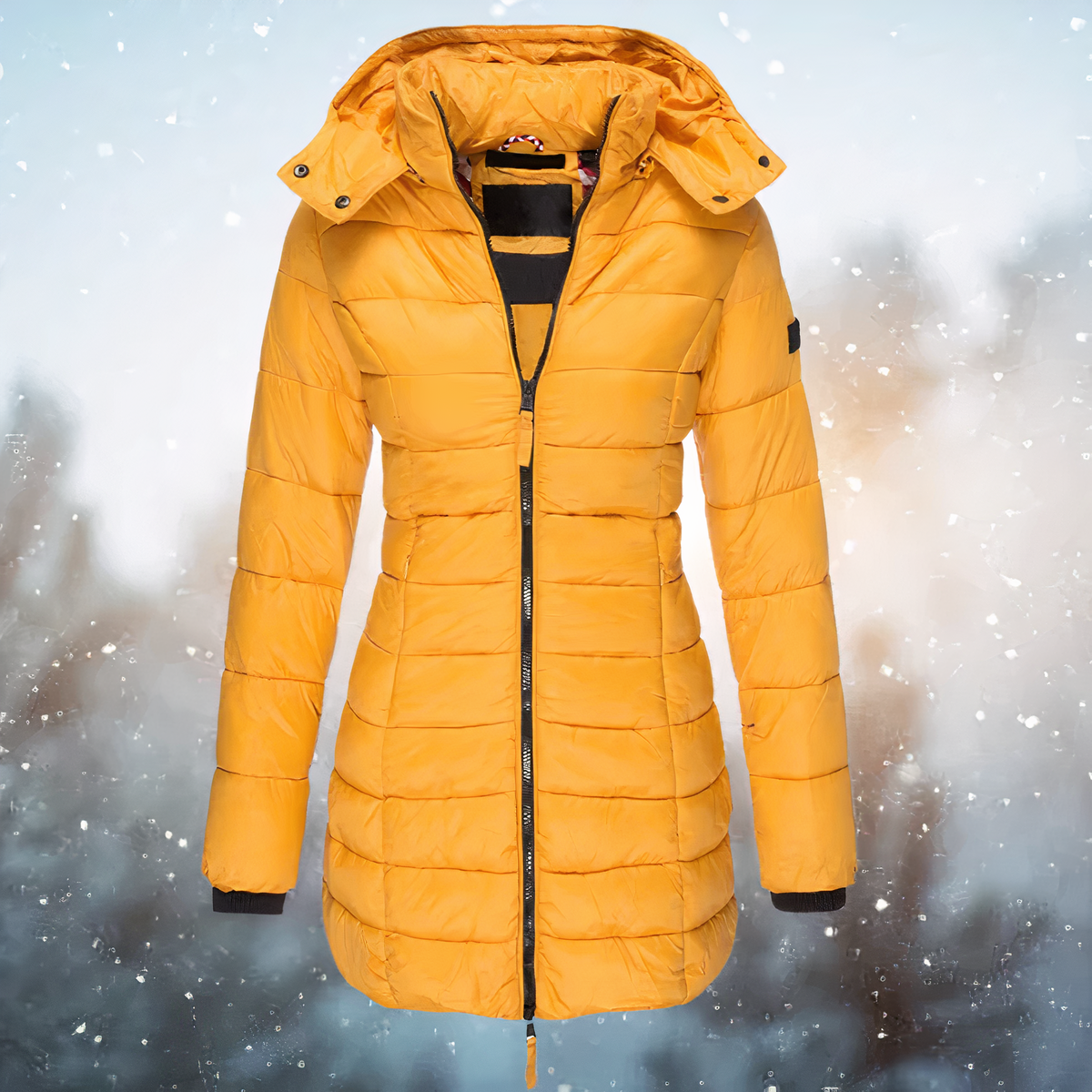 Frauen Winterjacke Figurformend Damenschneidung