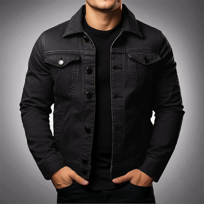 Frank Hardy Jeansjacke Trendy Herren