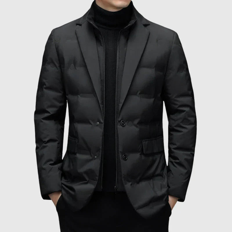 Elegante Steppblazer Damenjacke Zweiknopf Schnitt - IdealeKleiden