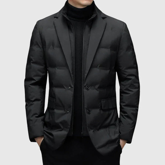 Elegante Steppblazer Damenjacke Zweiknopf Schnitt - IdealeKleiden