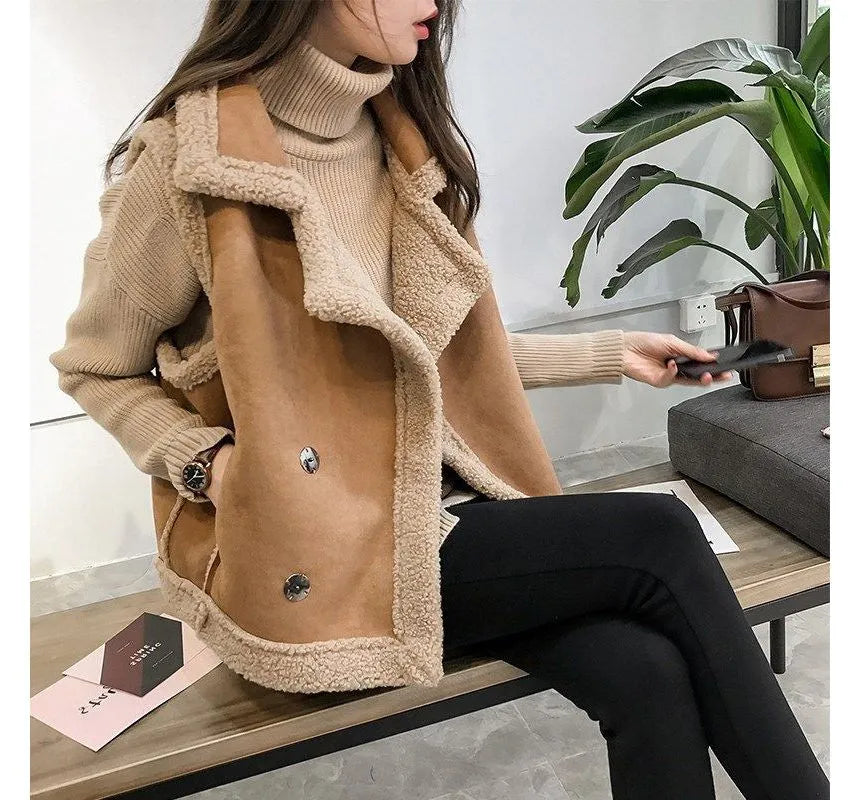 Lederweste Damen Elegant & Winterlich
