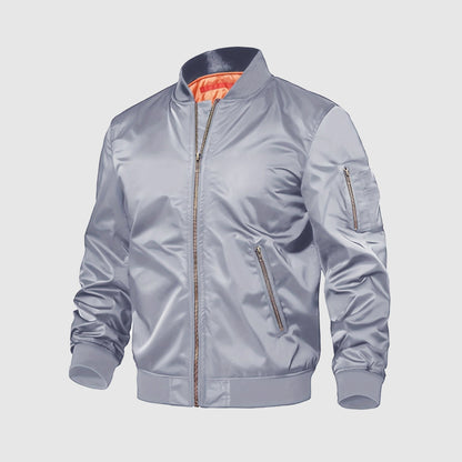 Leder-Pilotenjacke Alessandro Veneti Stil