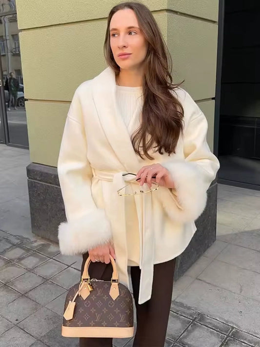Modischer Damen Wintermantel Warm Und Bequem - IdealeKleiden