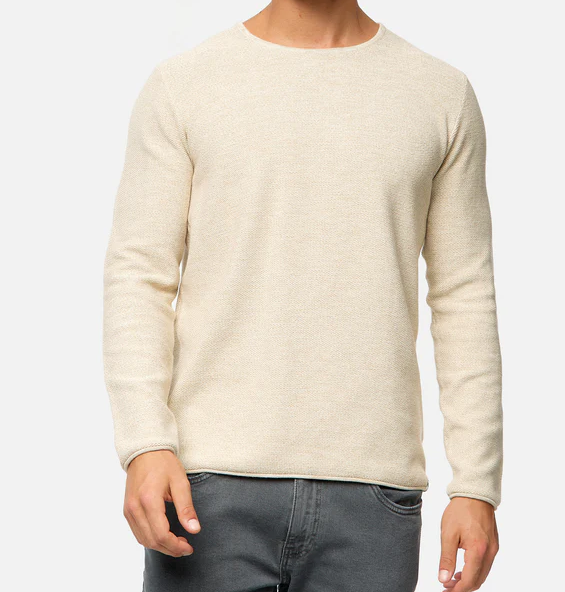 Bequemes Langarm-Shirt für Männer