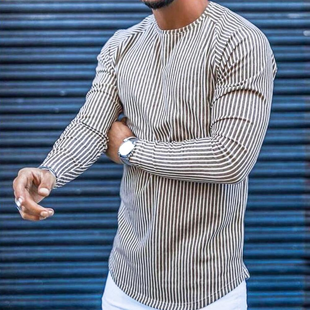 Herren Langarm Sweater Rundhals