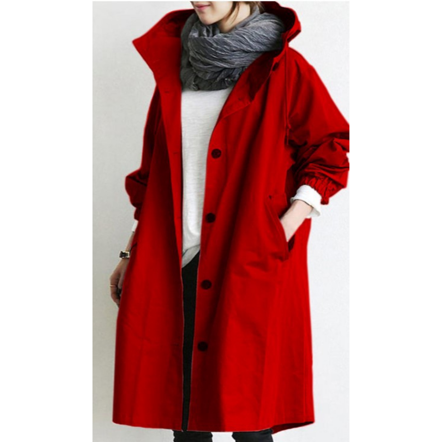 Eleganter Trenchcoat für Damen und Herren