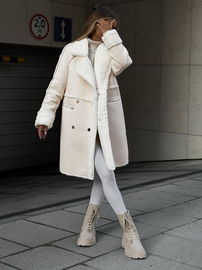 Eleganter Damenmantel Plus Size Warm & Weich