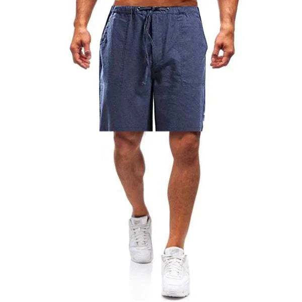 Leinen Shorts Herren Loose Fit Sommer