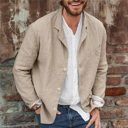 Leinen Blazer Sommer Leicht