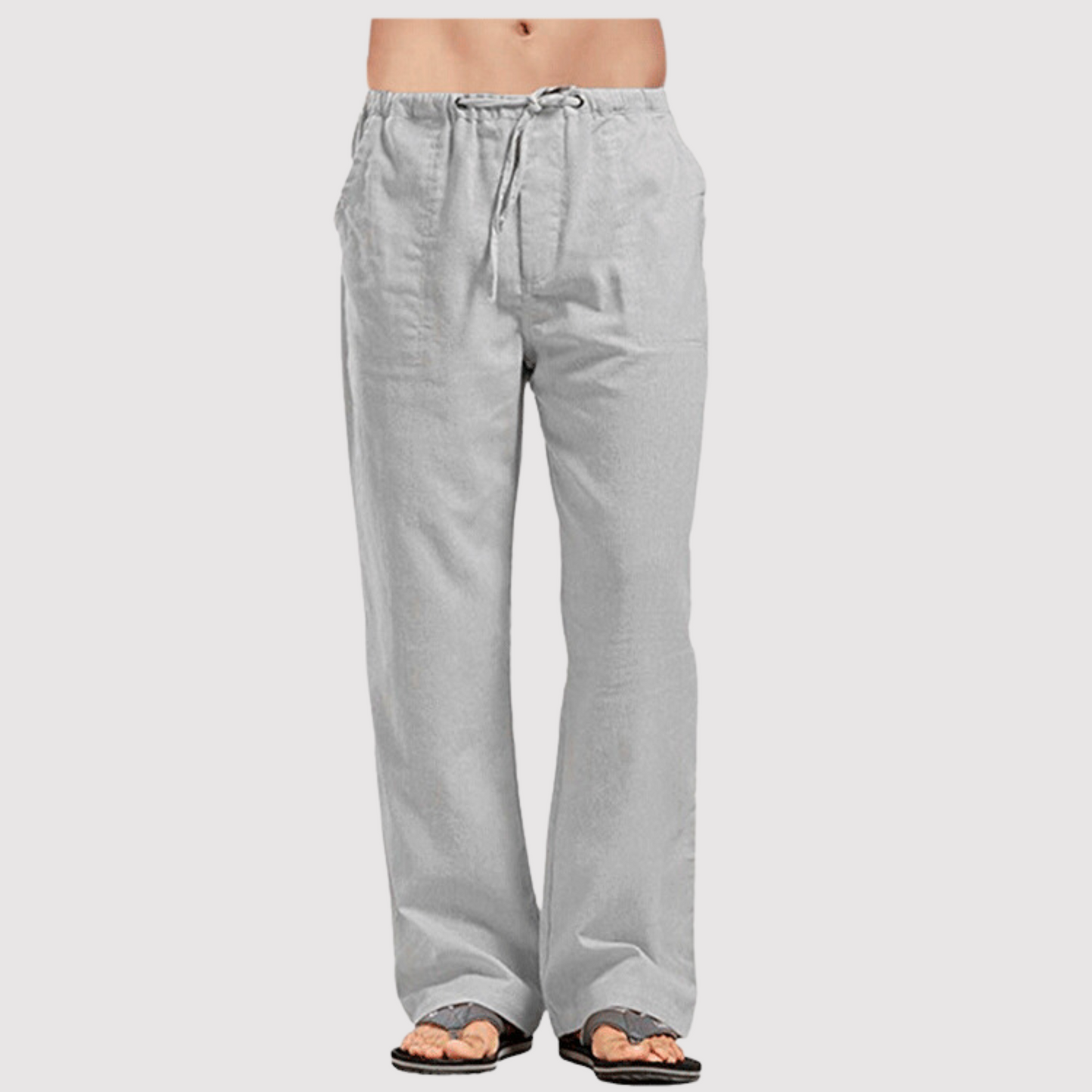 Sommerhose Leinen Bequem Männer