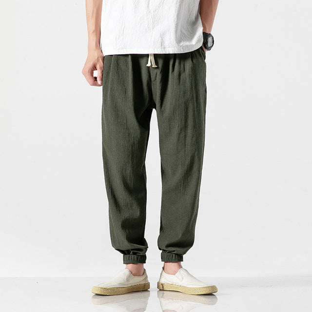 Bequeme Herren Jogginghose Leicht Baumwolle