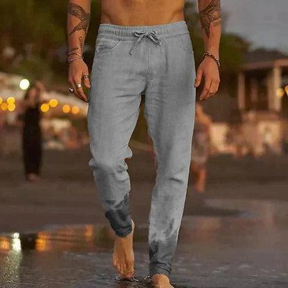 Bequeme Leinenhosen für Herren Elastisch