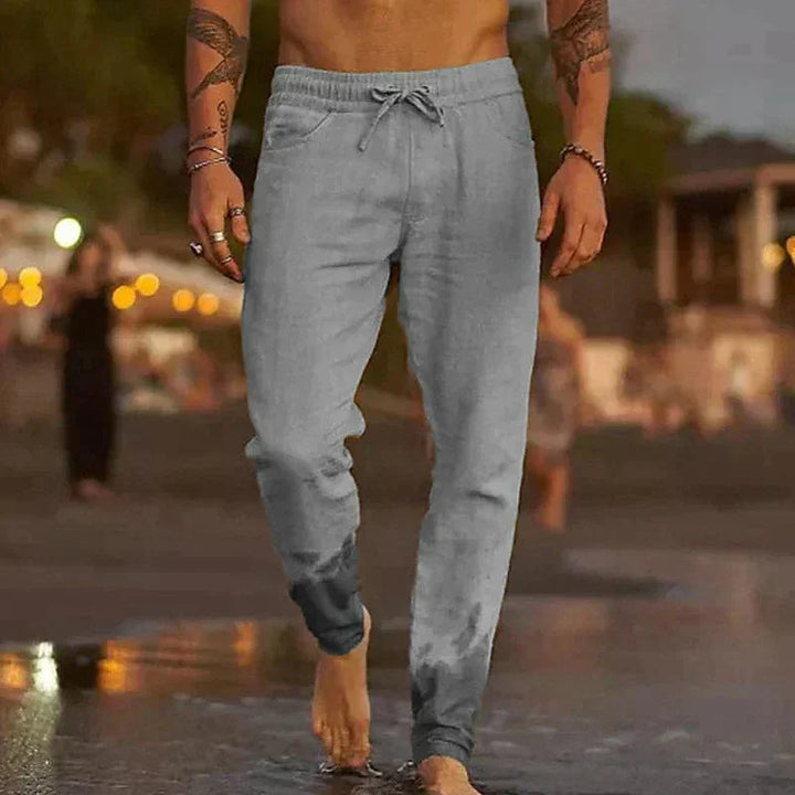 Bequeme Leinenhosen für Herren Elastisch