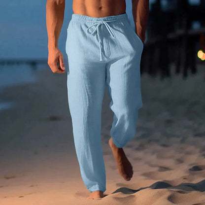 Bequeme Leinenhosen Herren Sommer Freizeit