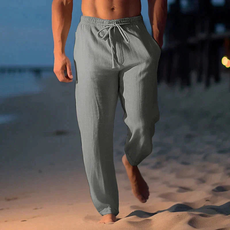 Bequeme Leinenhosen Herren Sommer Freizeit