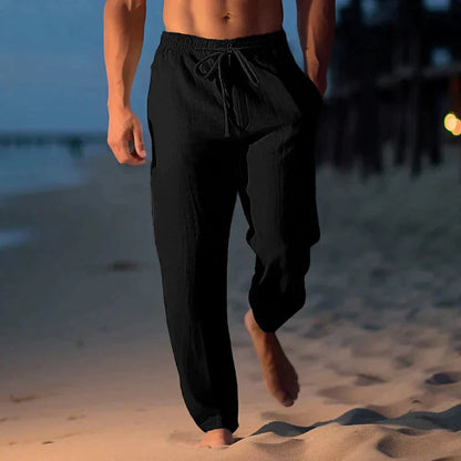 Bequeme Leinenhosen Herren Sommer Freizeit