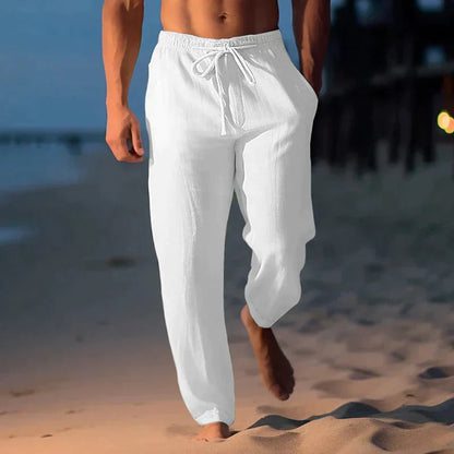 Bequeme Leinenhosen Herren Sommer Freizeit