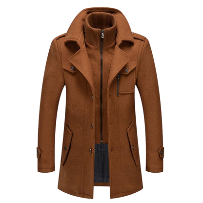 Stylischer Herren Wintermantel Klassisches Design