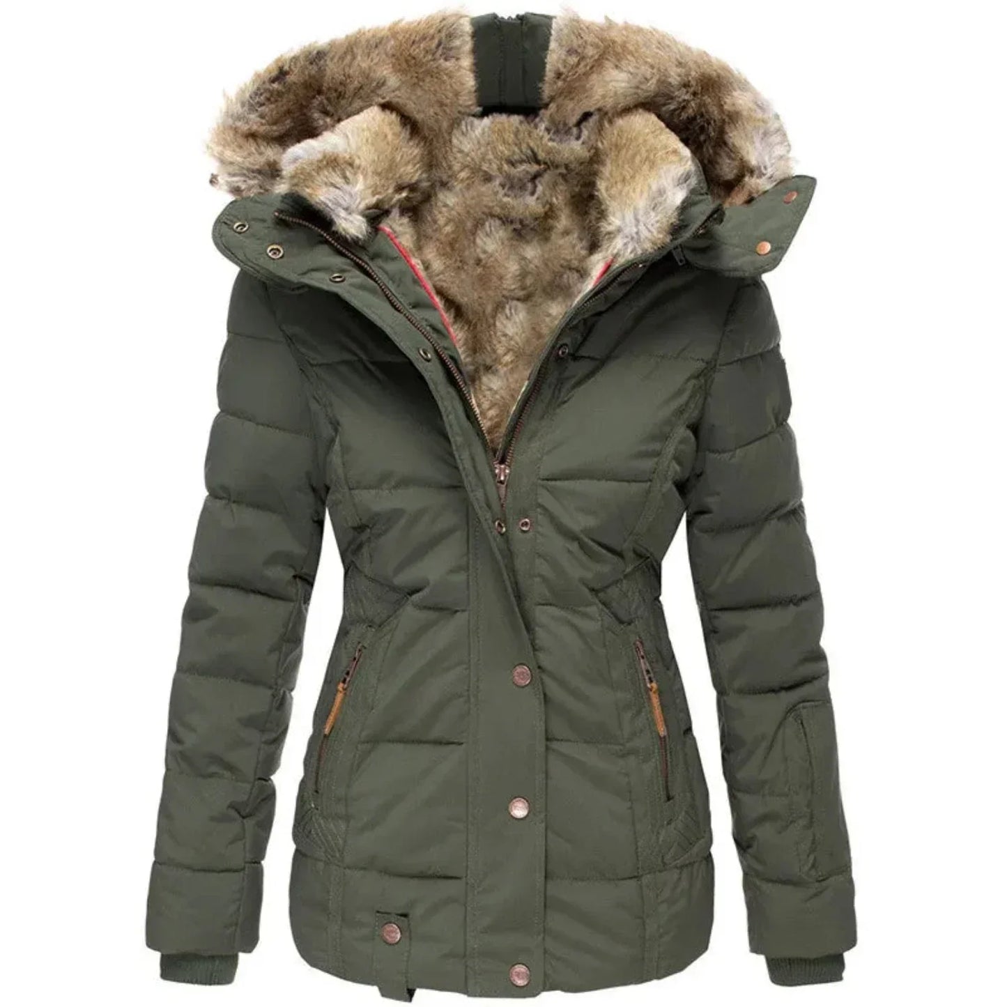 Elegante Damenjacke Herbst Winter Modern Design