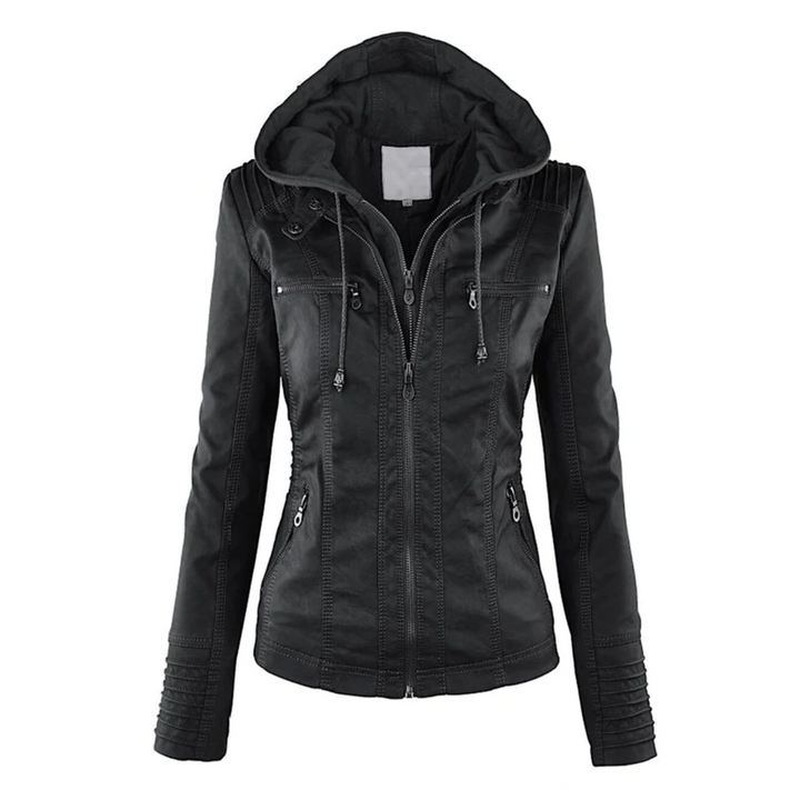 Praktische Damenjacke mit Kapuze